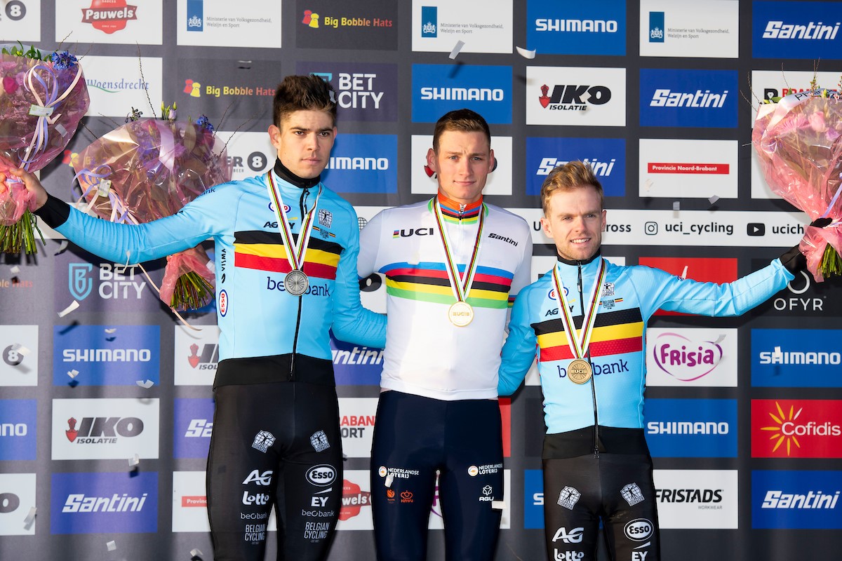 Veldritkrant.be Nieuws Van der Poel mag opnieuw de regenboogtrui